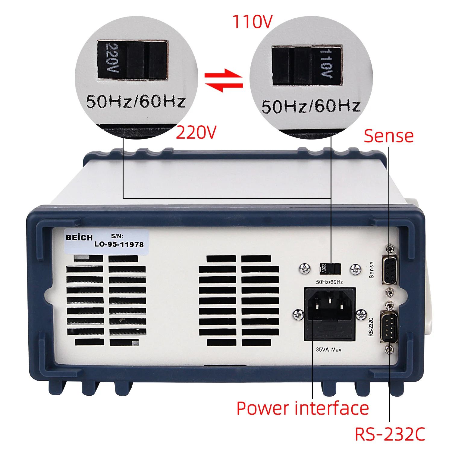 High Precision Programmable dc load Battery Tester CH9720C 300W 360V 30A CH9720B 150W DC Electronic Load