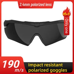 High-impact, CE EN 166-rated Polarized Option Military special Shooting glasses Ballistic tactical goggles combat sunglasses