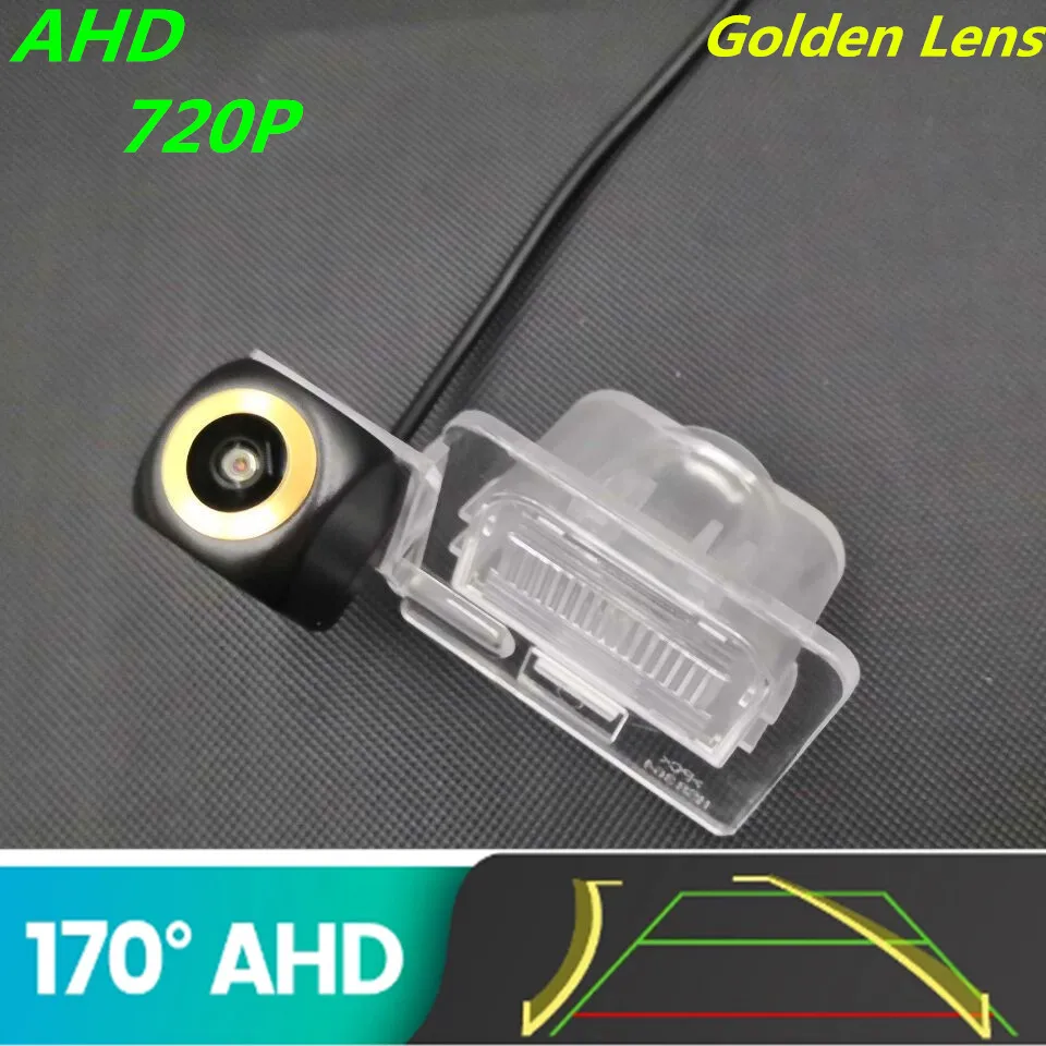 

AHD 720P Golden Lens Trajectory Car Rear View Camera For Kia Optima/K5 (JF) 2016 2017 2018 2019 Reverse Vehicle Monitor