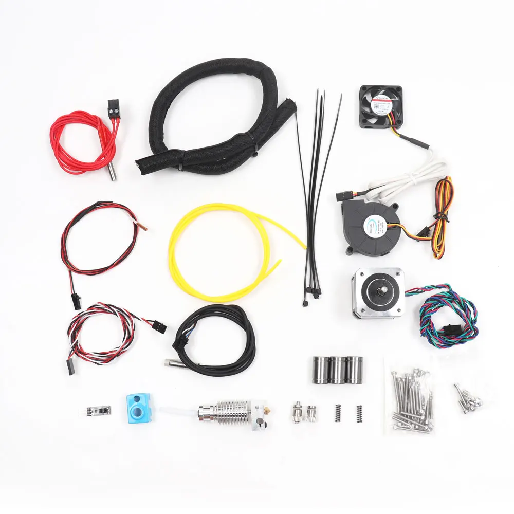 Prusa i3 MK3S Hotend kit V6 High Quality Nozzle Sunon 4010 Cooling Fan Super PINDA Filament Sensor not Assembled MK3S+ Printed