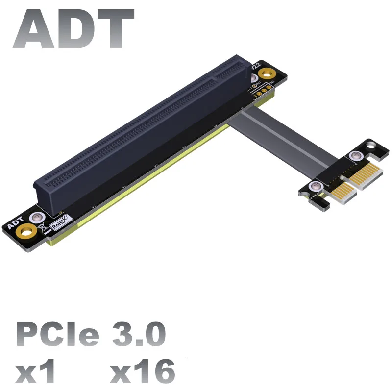 PCI-E x16 extension cable converter x1 extend pcie 1x to 16x computer gaming gtx 1080 ti