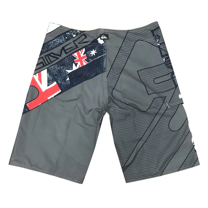 Heren Broek Knieboard Shorts Stijlvolle Gestreepte Patchwork Print Trunks Zomer Strandvakantie Casual Zwemshorts Sportkleding