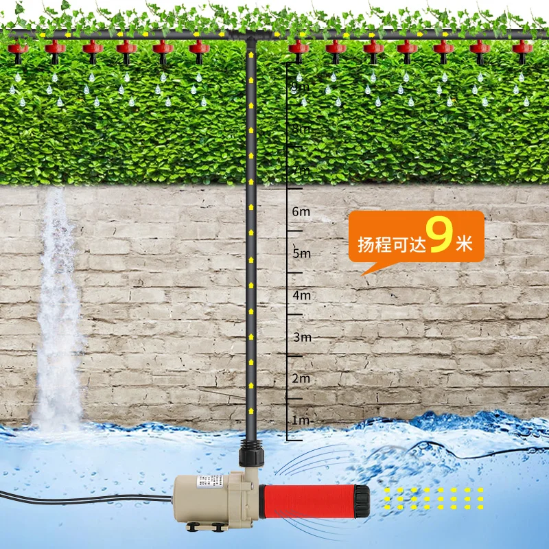 Bomba d'água para circulação de alta pressão, bomba solar de alta pressão e refrigeração, 12v de qualidade alimentar