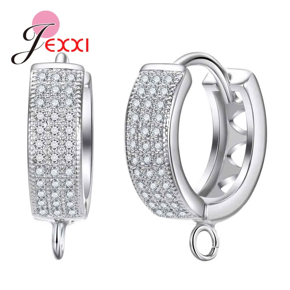 Nuovi arrivi Miglior prezzo Risultati di orecchini in argento sterling 925 genuini Componenti di gioielli da donna di moda Bellissimi gioielli fai