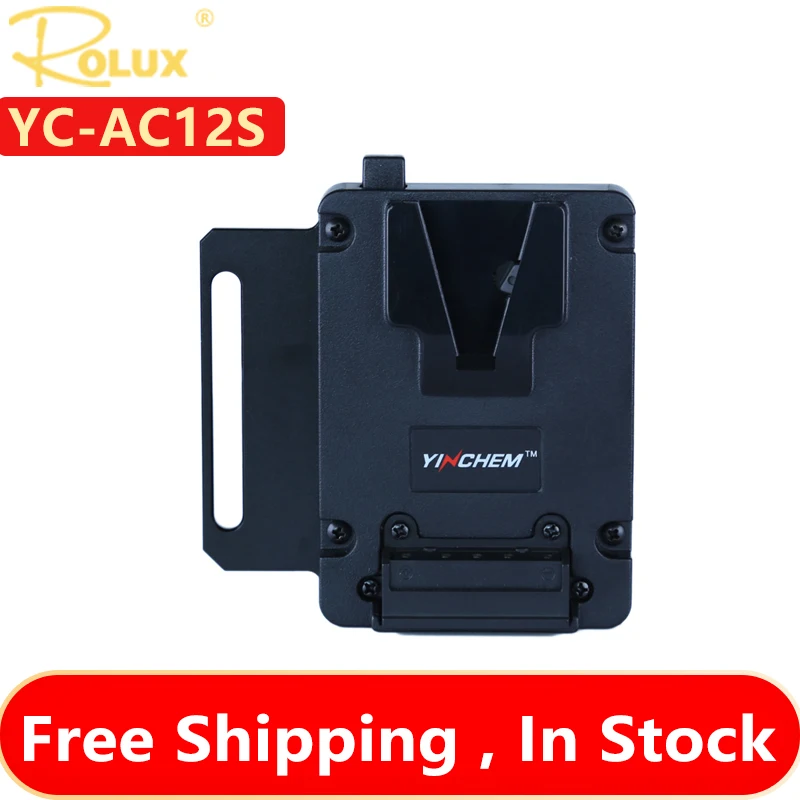 

ROLUX V-Port Mounting Plate YIN CHEN YC-AC12S MINI Buckle Plate SLR kit Camera Camera Digital Display