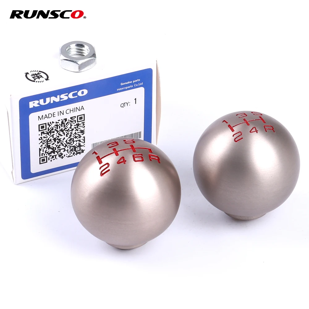Gałka zmiany biegów Racing Car Gear Knob Ball do Hondy Civic Type-R Rozmiar gwintu aluminiowego M10x1.5