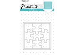 2021 AliliArts Metal Cutting Dies Square puzzle diy Scrapbooking Photo Album Decorative Embossing PaperCard Crafts Die