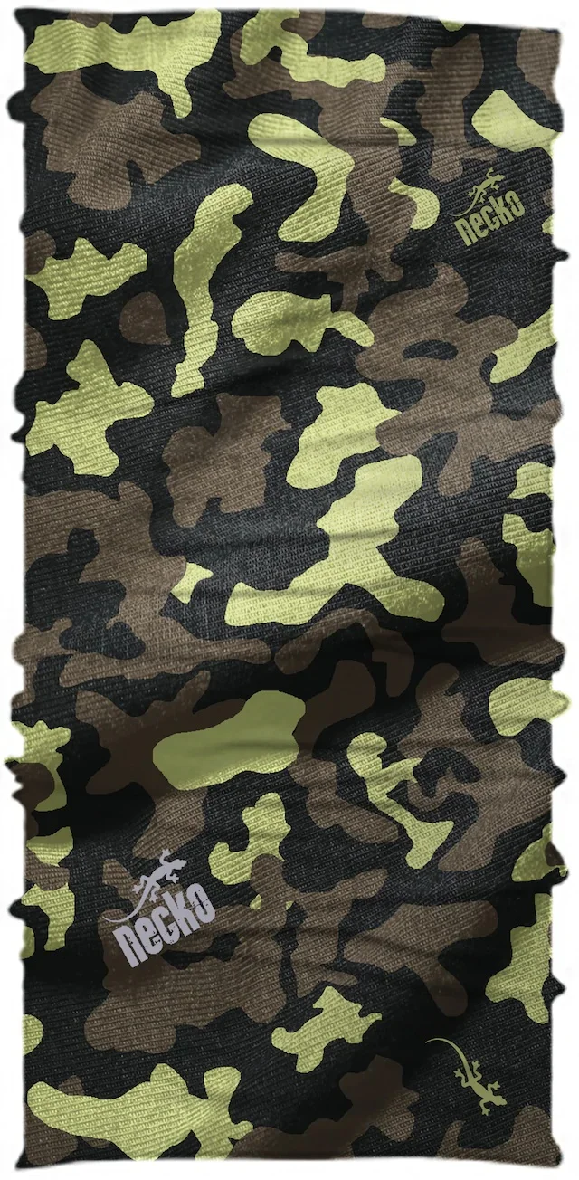 Necko Green Hunter Camouflage Buff Bandana Face Mask-DC038 460045126