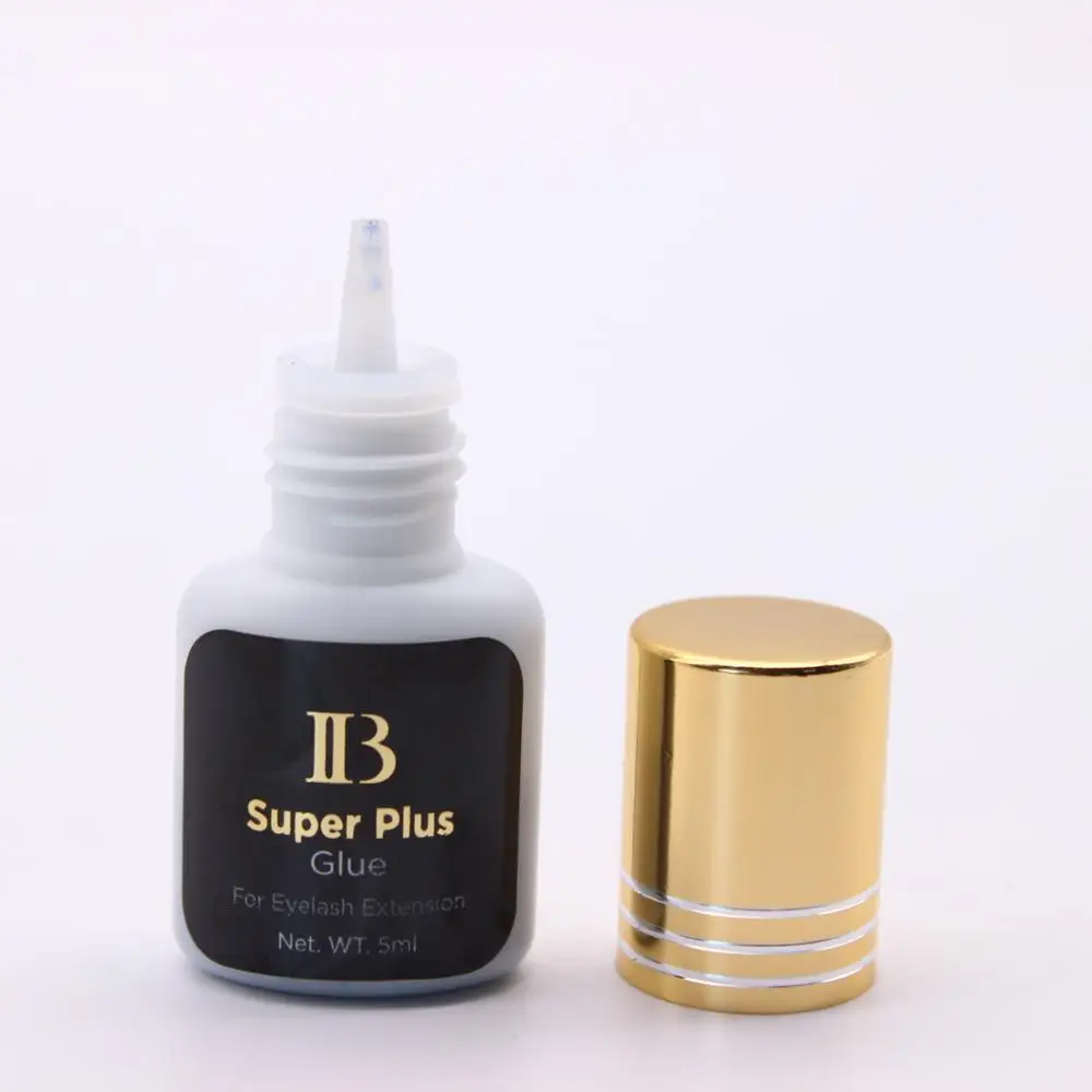 Corea IB Super Plus colla per extension ciglia originale 5ml Extra forte adesivo per ciglia finte asciugatura rapida senza colla irritante