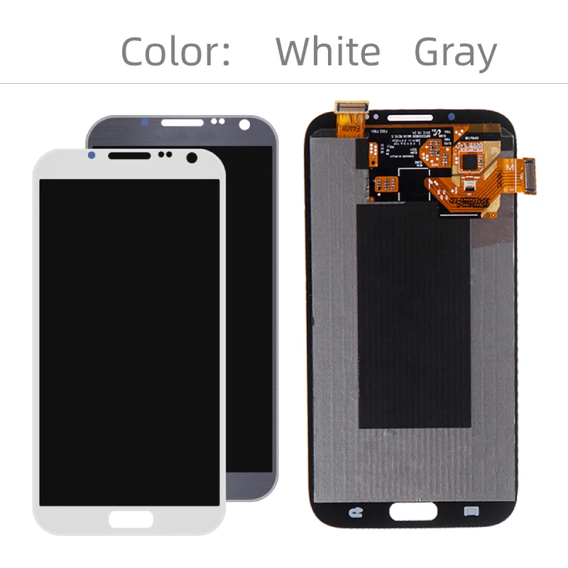 Tested Working LCD For Samsung Galaxy Note 2 N7100 LCD Display Touch Screen Digitizer Assembly Replacement