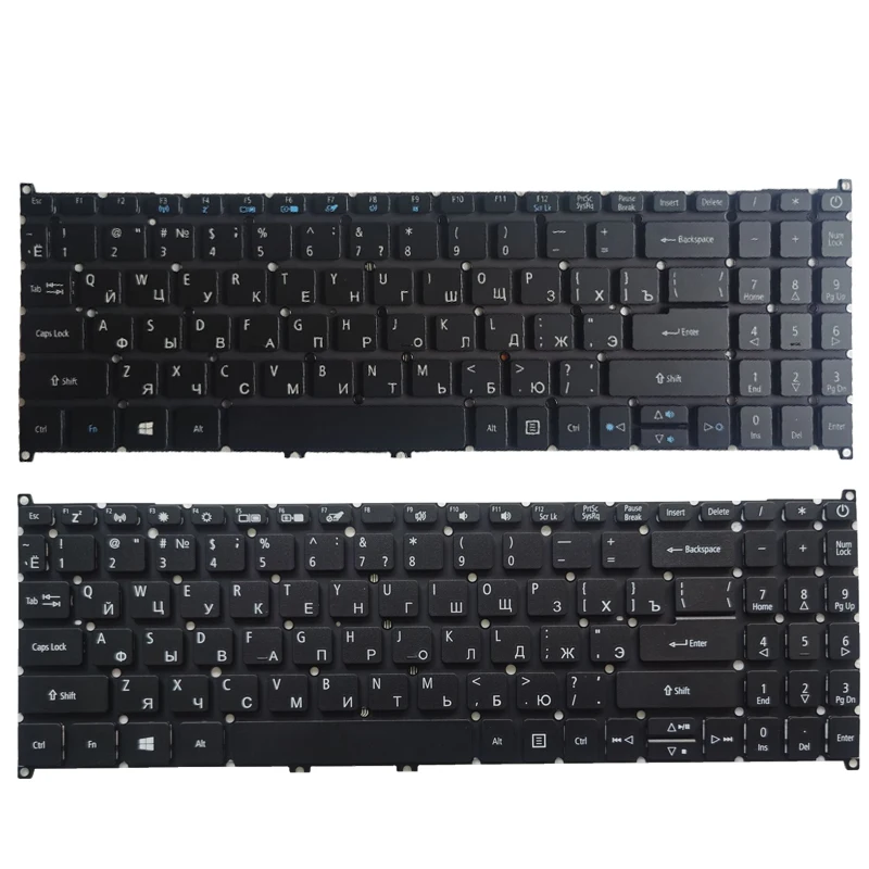 

Новая русская клавиатура для ноутбука Acer Swift 3 SF315-51 SF315-51G A317-32 RU, клавиатура без рамки, без подсветки