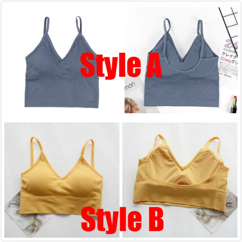 Reggiseni sportivi gilet Fitness donna antiurto Push Up Sport Top senza cuciture esecuzione Yoga reggiseno ragazza palestra allenamento reggiseno