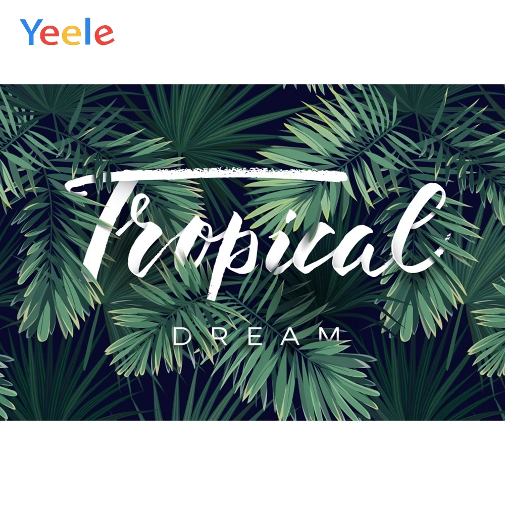 Yeele Grass Green Screen Foliage Leaves Party Decor Photography Backgrounds Customized Photographic Backdrops for Photo Studio