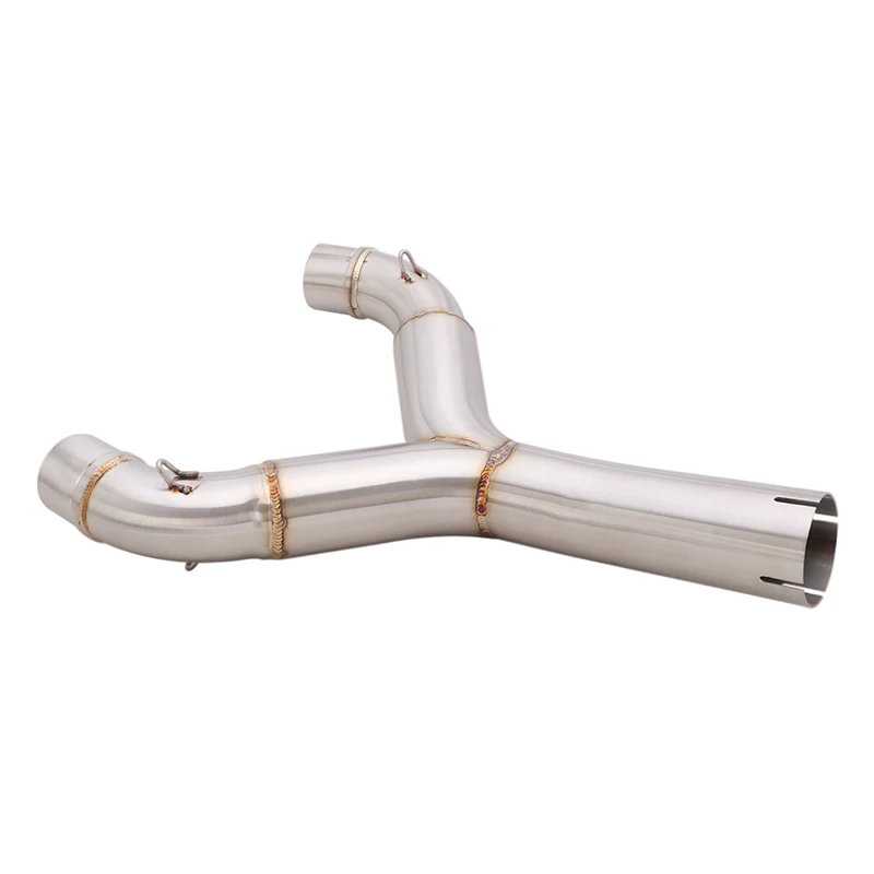 Slip-On For Aprilia SHIVER 750 SL750 SHIVER750 GT 750GT 2010 - 2016 Motorcycle Exhaust Bike Escape Moto Muffler Middle Link Pipe