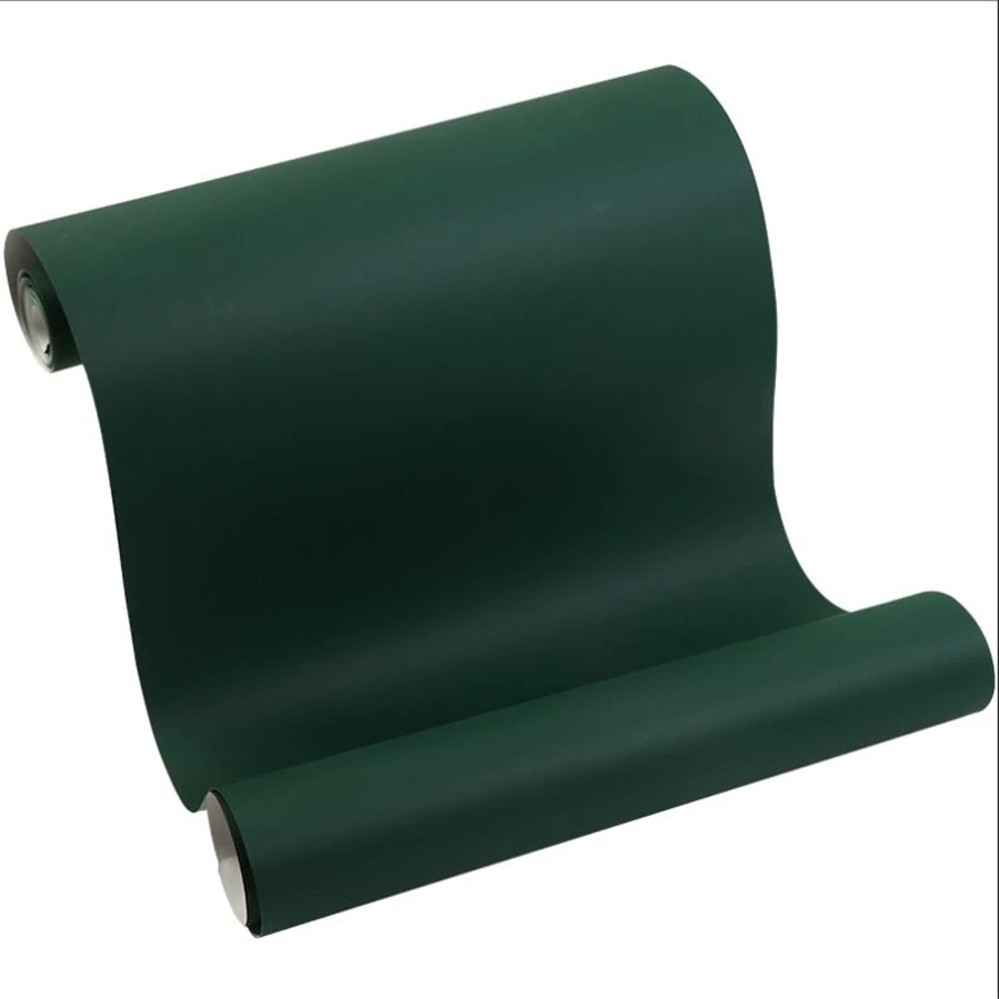 WELLYU American retro pure color ink dark green wallpaper Nordic style bedroom living room sofa background wall paper modern
