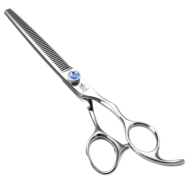 Fenice Pet hair thinning Scissors 7.0 7.5 inch Professional Japan 440c shears for dog grooming cutting