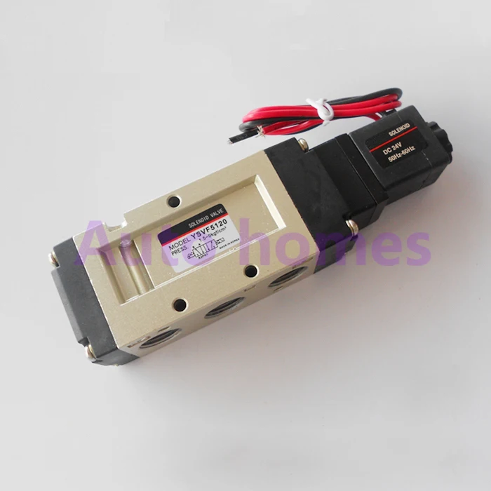 2 Position 5 way Pneumatic Air Solenoid Valve YSVF5120 VF5120 1/8