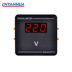 LED Digital voltmeter Voltage Meter Volt Instrument Tool Red Display DIY 0.56 Inch Alternative Pointer Voltmeter