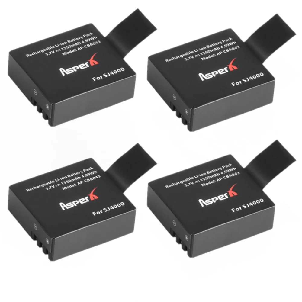 Bateria pg1050 sj4000 com conjunto de carregador, para sjcam sj4000 wifi sj5000 sj6000 m10 sj7000 sj8000 sj9000 eken h8 h8r h9 h8plus tão coo