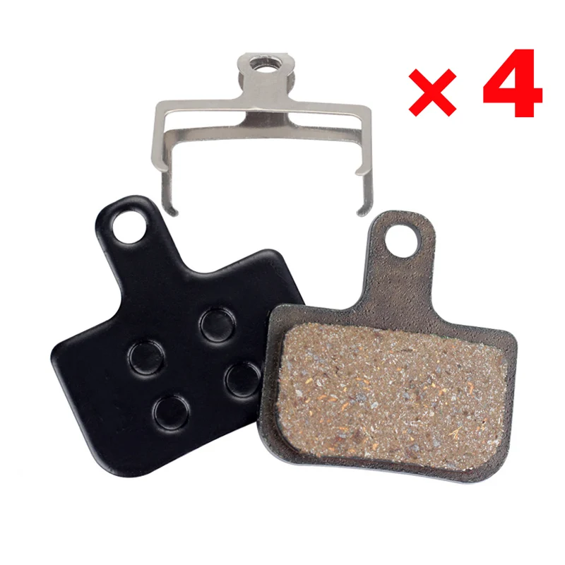 4 Pairs Set Resin MTB Bicycle Disc Brake Pads For AVID Elixir & DB SRAM LEVEL TL & T / SRAM Force eTap AXS Cycling Bike Pads