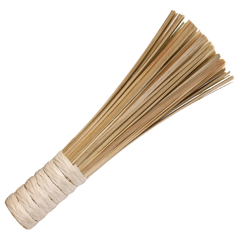 Bamboo Brush Long-Handled Wooden Handle Bamboo Green Wash Decontamination Pot Brush Kitchen Cleaning Gadgets Supplies