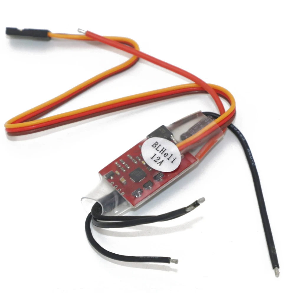 1pcs BLHELI 12A Mini Brushless ESC BLHELI 14.2 Speed Controller 2-3S For 160-250 Multiple Rotors FPV DIY RC Helicopter