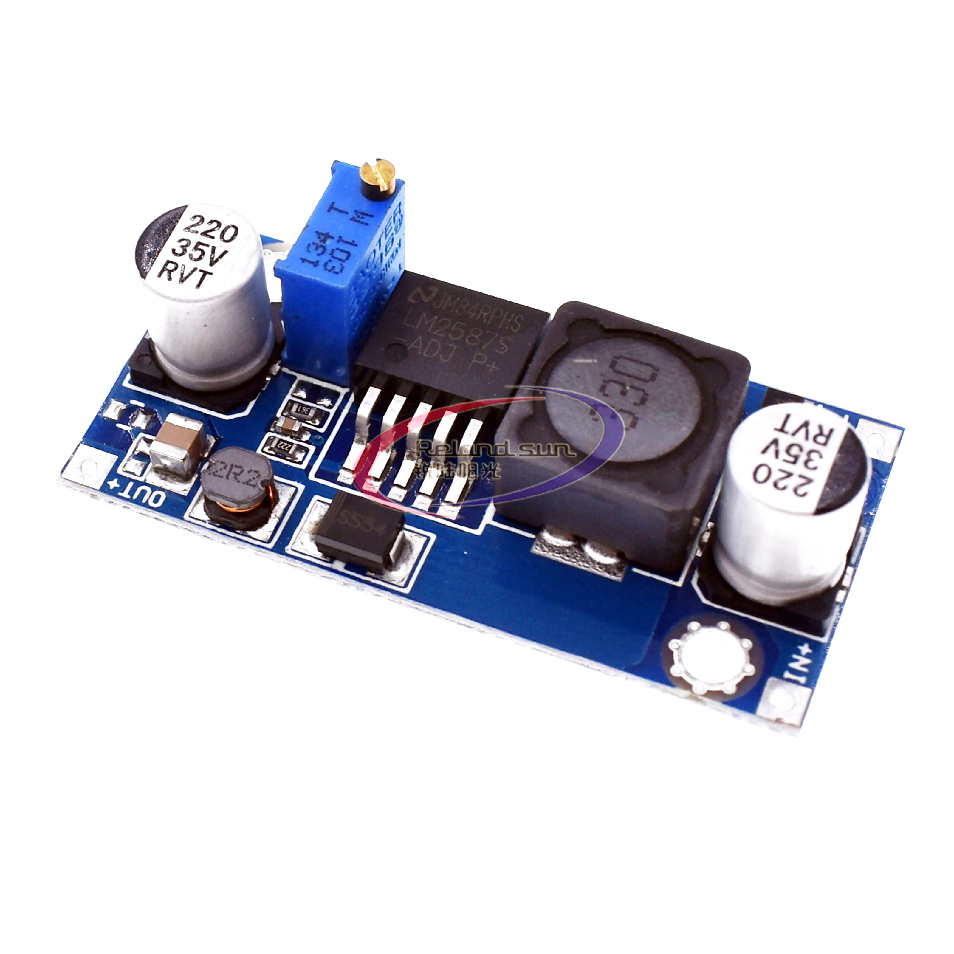 LM2587 DC-DC Boost Converter 3-30V Step up to 4-35V Power Supply Module MAX 5A