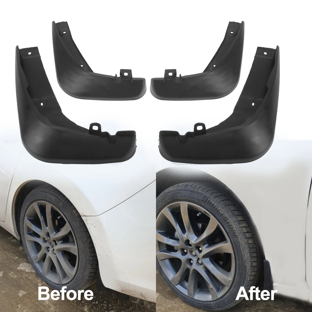 Car Splash Guards Mudguards Fender Set Parts Front Rear Mud Flaps Auto Accessories For Mazda 6 GJ GL Atenza 2013-19 Error Free