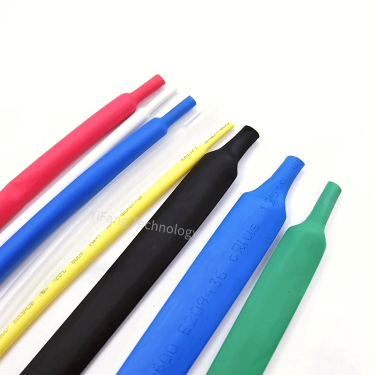 Heat Shrink Tube 7 8 9 10 12 14 15 16 18 20 22 25 mm 2:1 Shrinkage Ratio Polyolefin Insulated Wire Repair Protector Cable Sleeve