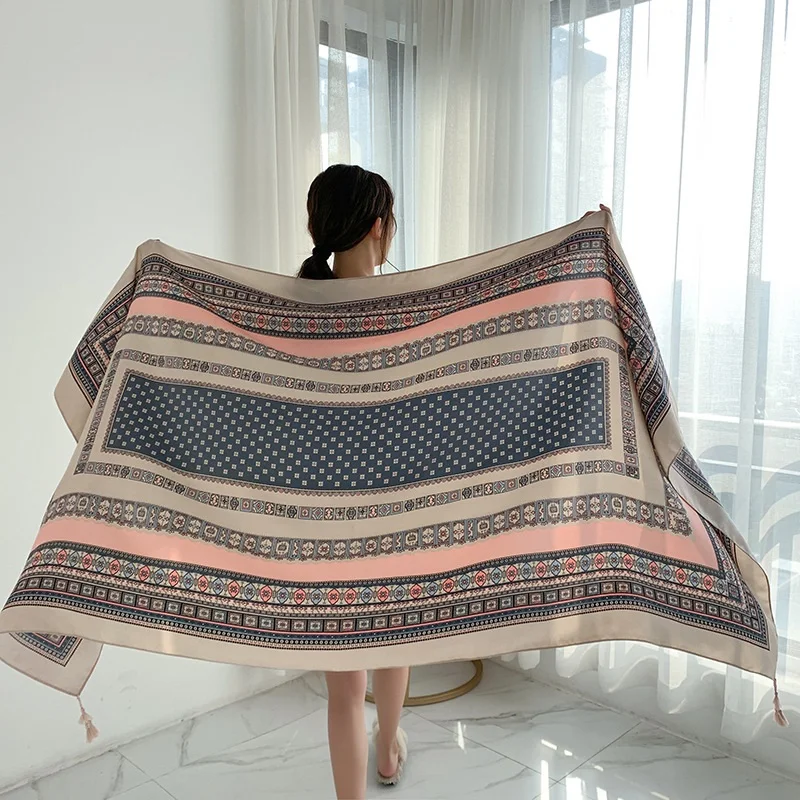 Nuovi 9 stili 90x185cm cotone Pareo 2021 estate Cover-Ups rettangolo avvolgere sciarpa costume da bagno Bikini coprire autunno spiaggia Sarong Mats