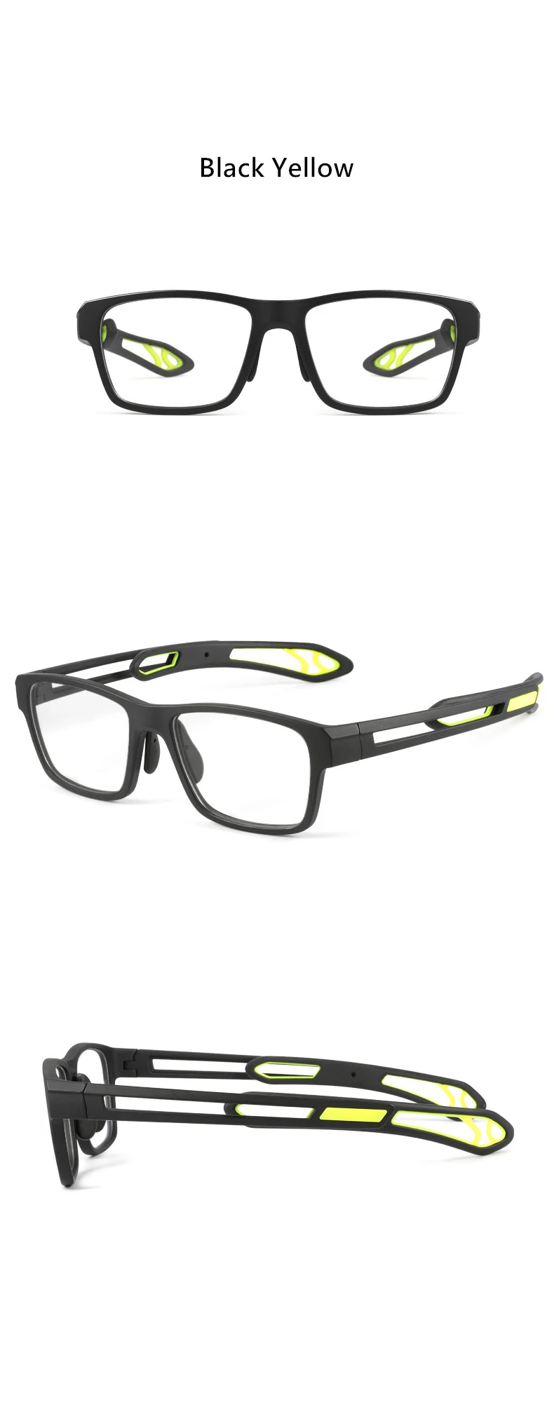 Männer Und Frauen Mode Im Freien Reiten TR90 Brille Nicht-Slip Myopie Basketball Sport Brille Super Licht Und Komfortable YD1927 – Detail 9