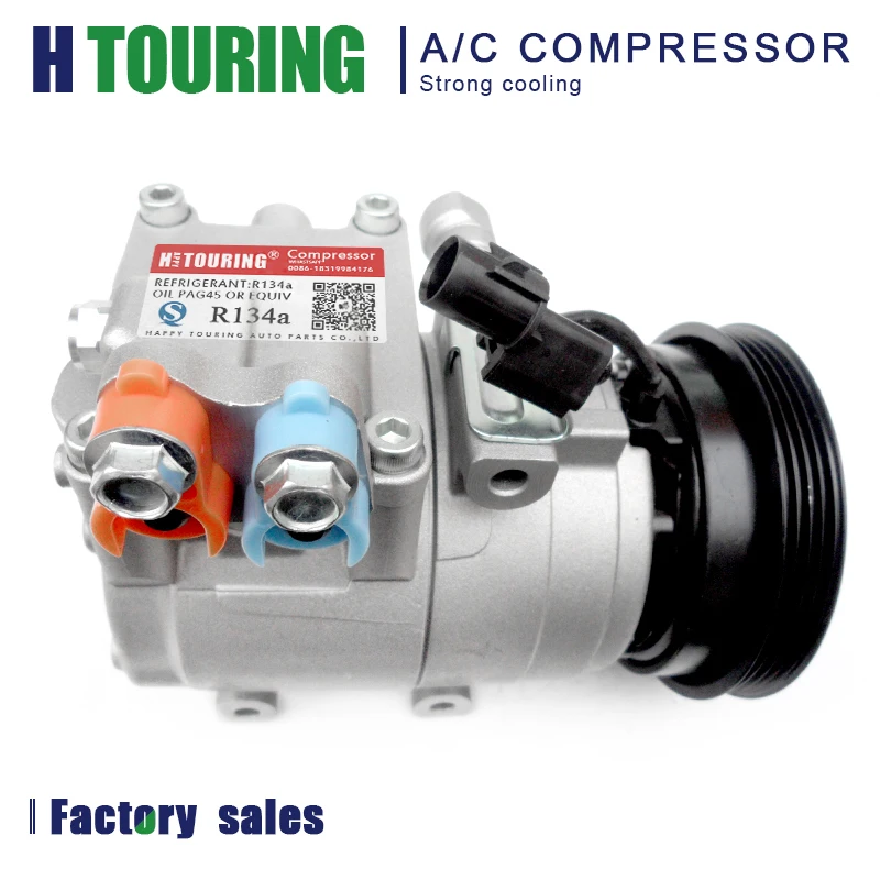 

HS15 AC Compressor For Car Hyundai Elantra 200-2006 For Hyundai Matrix 2001-2010 977012D000 977012C000 97701-2D000 97701-2C000