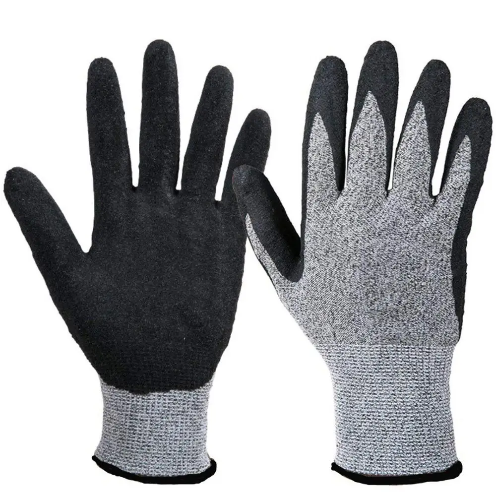 Guantes de seguridad a prueba de Cortes, manoplas de Metal, alambre resistente a puñaladas, corte de carnicero, cocina, pescado, jardinería, Nivel 5