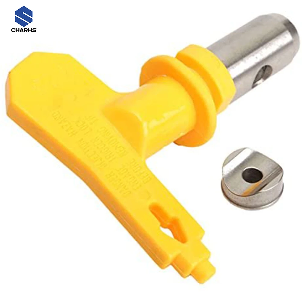 Không Cần Không Khí Bền Đen Đầu 313/411/413 Không Cần Không Khí Phun Yello Nozzle517/211 /315/409/217 Cho Áp Lực Cao xịt Bình Bơm Phun Đầu