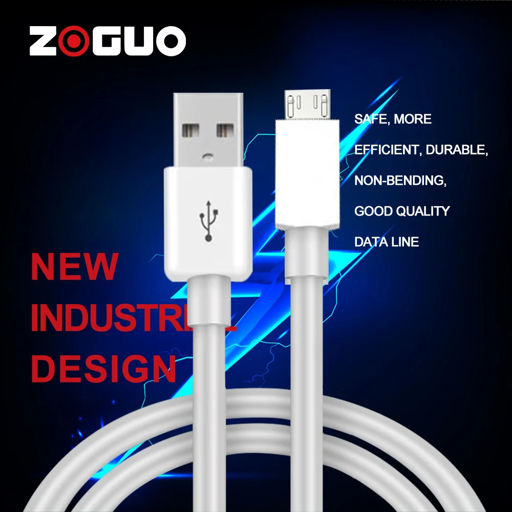 Micro usb para usb um macho para cabo de dados android masculino para huawei, xiaomi, mp3, mp4, samsung 2a usb cabo de carregamento