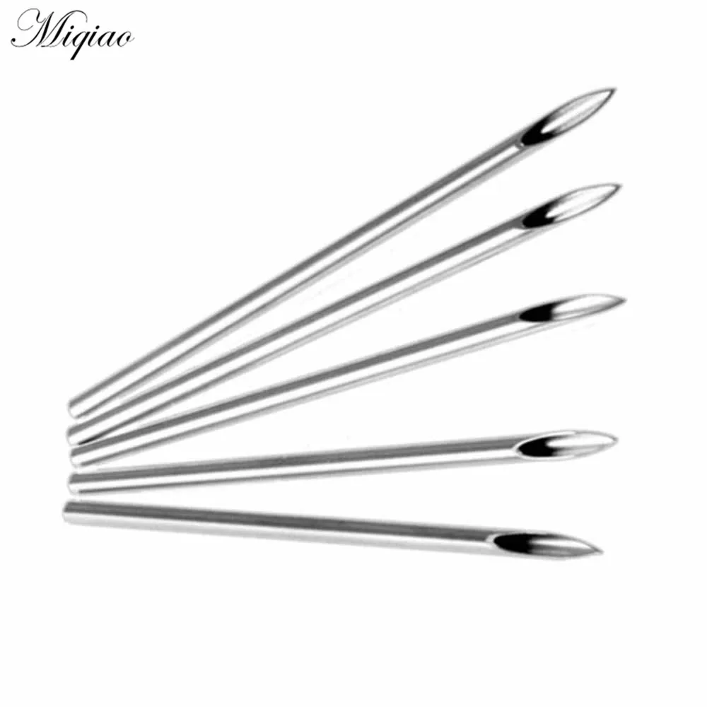 

Miqiao 1pcs Trend Personality Hypoallergenic Disposable Puncture Needle Human Body Puncture Jewelry
