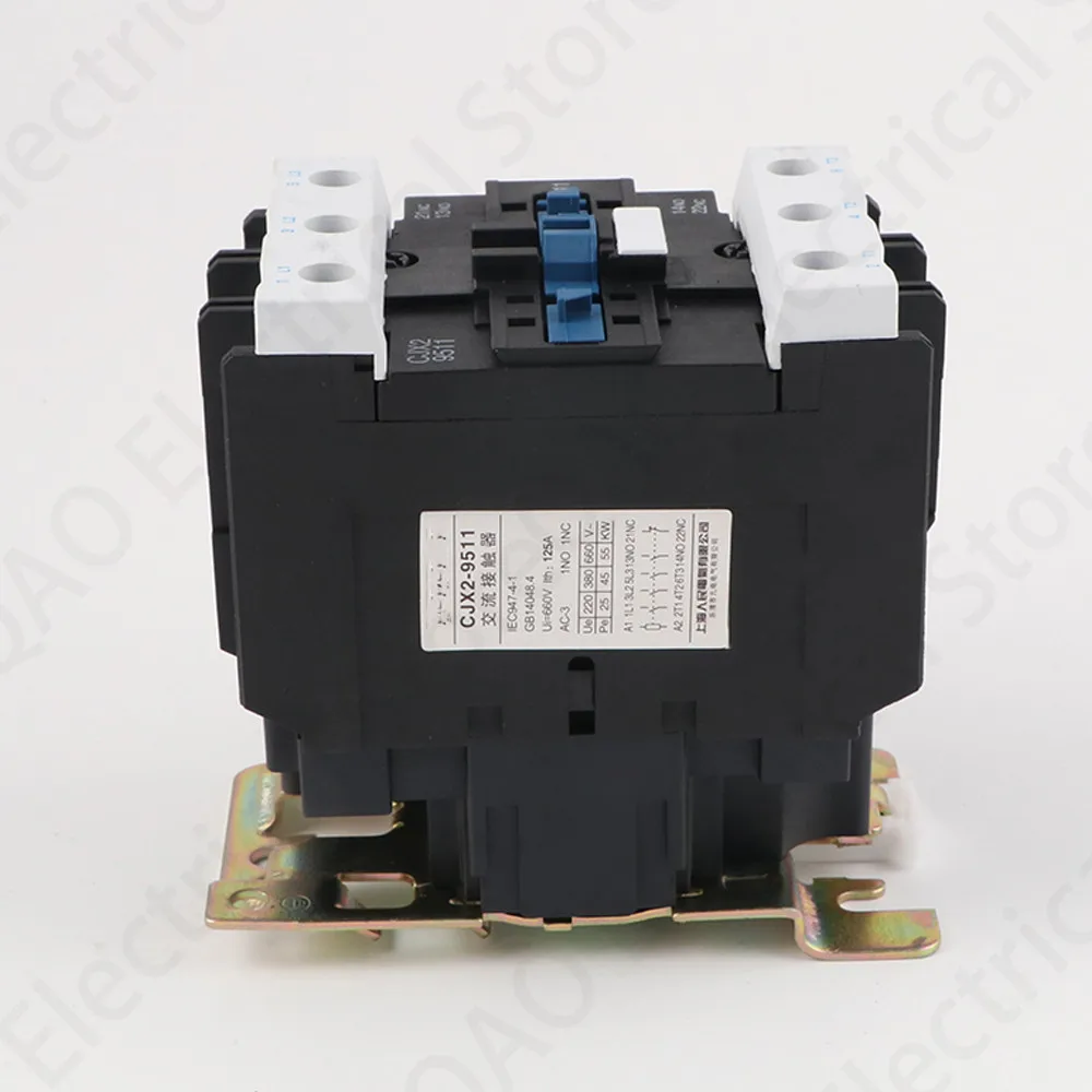 95A 3P Silver contact CJX2-9511 AC Contactor 1NO 1NC 220V 380V 110V 36V 24V 12V LC1-D