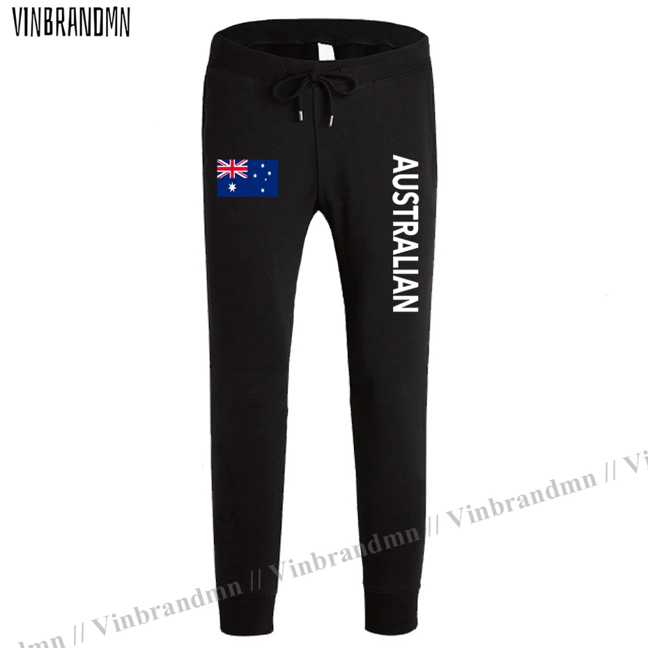 Commonwealth of Australia mens Sweatpants men's Australia flag workout Sporting pocket sweat 2021 new AUS Australian Long Pants