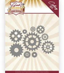 AliliArts Metal Cutting Dies Gear set diy Scrapbooking Photo Album Decorative Embossing PaperCard Crafts Die 2020