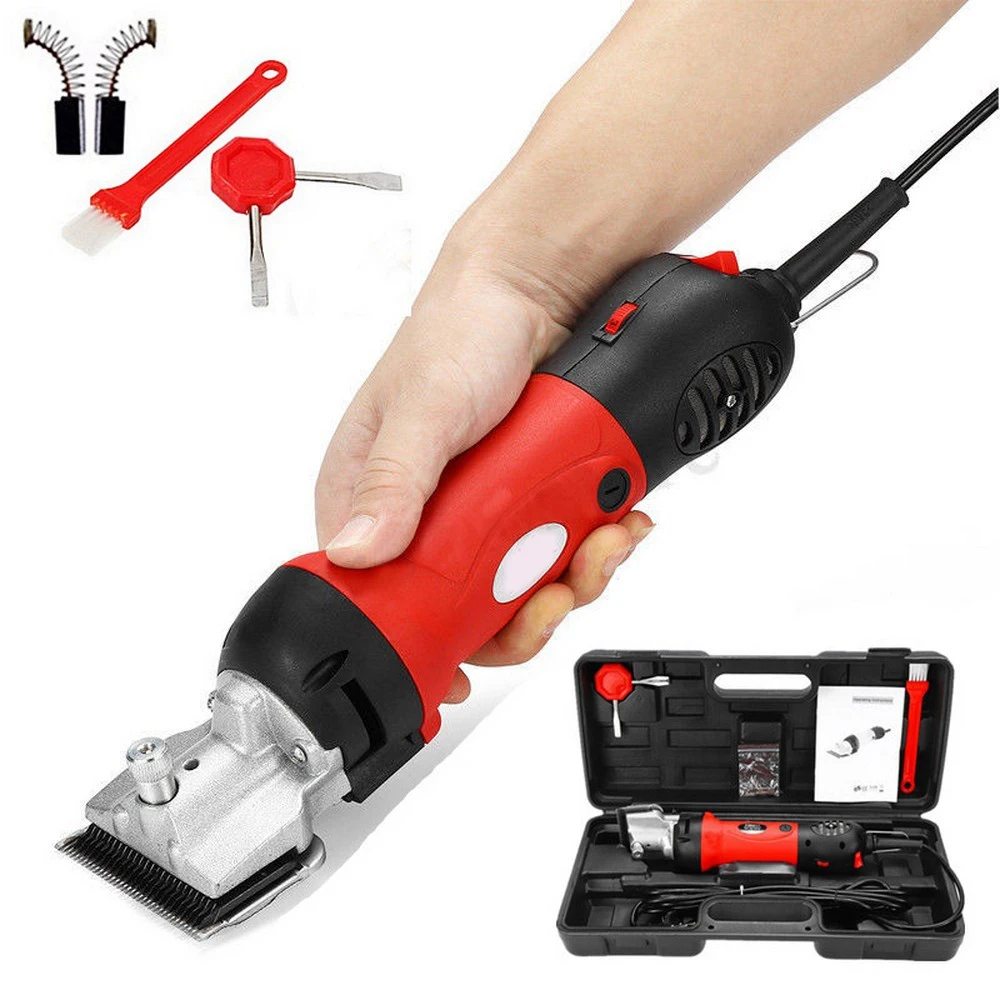 320W Professional Electrical Horse Clipper Shaft Electric Sheep Goat Shearing Machine Clipper Shears Cutter Wool Scissor