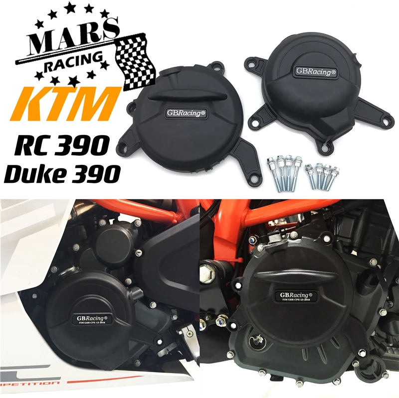 

Motorcycle Accessories Engine Protection Cover Anti-drop Protection Cover Engine Guard For RC390 Duke 390 DUKE390 2016-2021