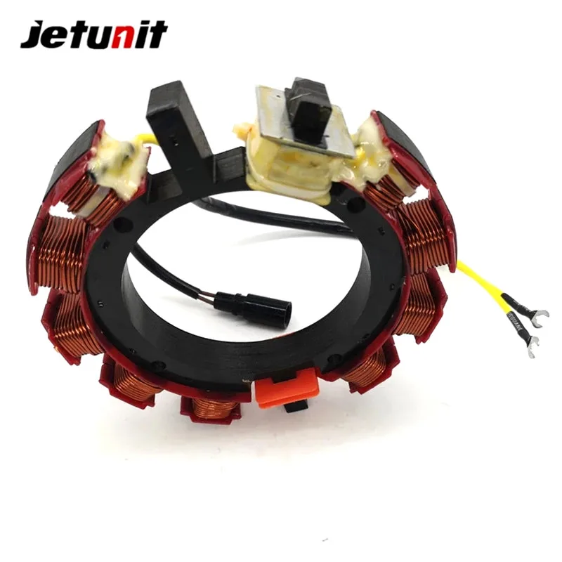 Outboard Stator For Johnson Evinrude OMC Sea Drive 1985-1987 120,140&150HP 35AMP 4&6Cyl Upgrade Kit 582654 584291 173-4291