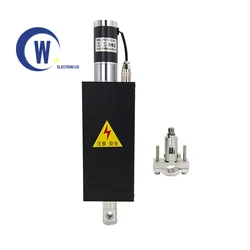 Plasma THC Lifter JYKB-100 DC24V Automatic Torch Height Controller 100mm Travel CNC THC Lifter For Plasma Z Axis Lifter NEWCARVE