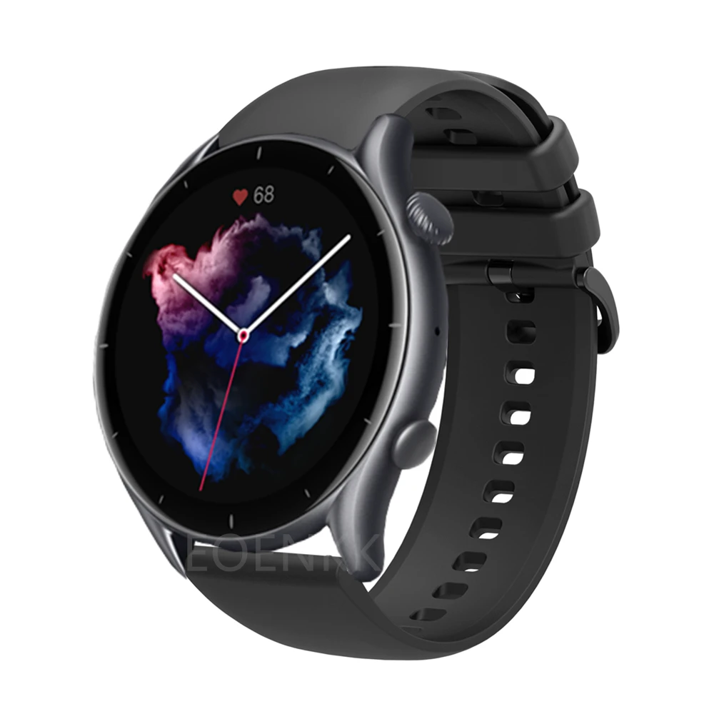 BoLuo Cinturino In Silicone 22 Mm Per Amazfit GTR 47mm / GTR 2 / Pace / Stratos | Multicolore + Attrezzo - 3
