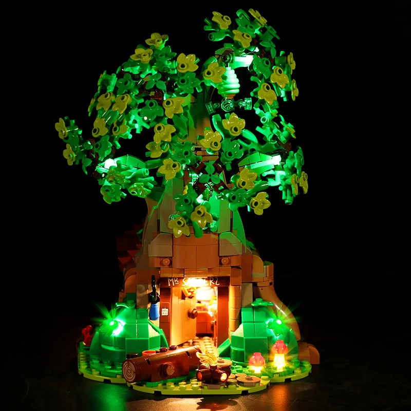 Vonado LED Lighting Set for 21326 Winnie The Pooh Tree House Light Kit, Not Included the Building Block