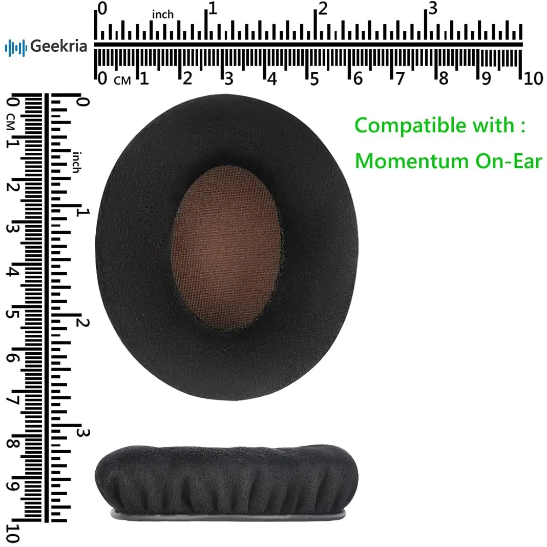Комфортные велюровые сменные амбушюры для наушников-вкладышей Sennheiser Momentum, запасные части для амбушюр гарнитуры