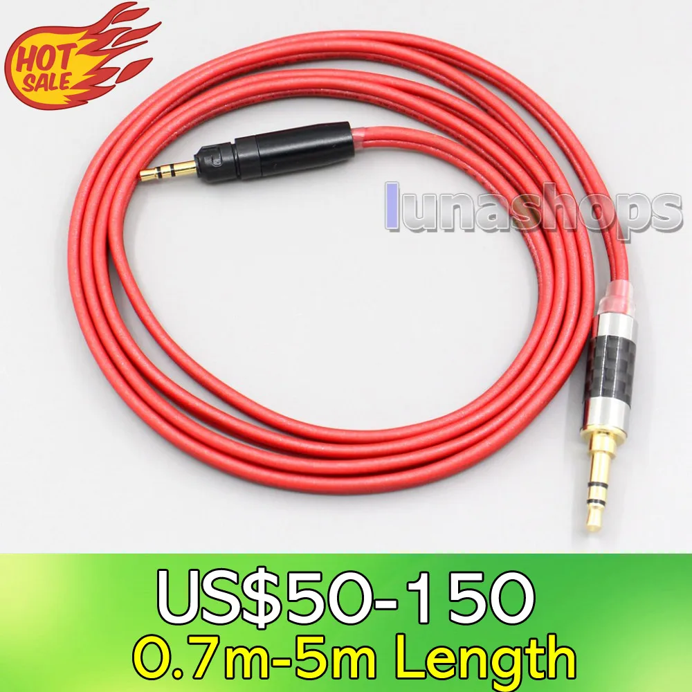 

LN006689 4.4mm XLR 2.5mm 3.5mm 99% Pure PCOCC Earphone Cable For Ultrasone Performance 820 880 Signature DXP PRO STUDIO