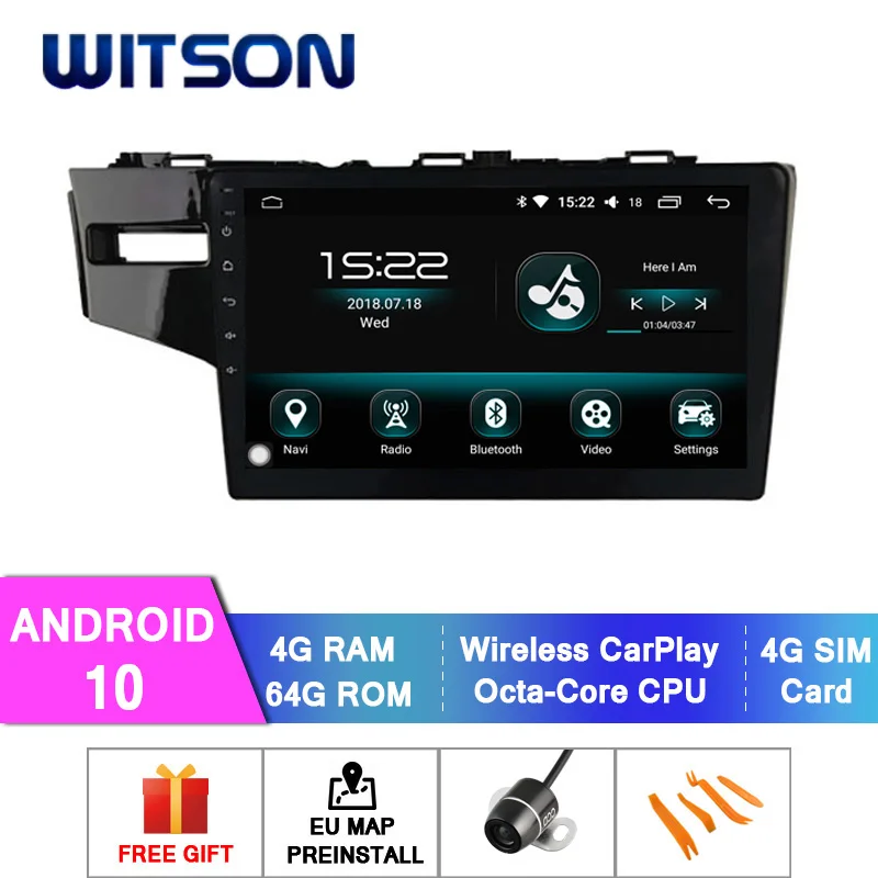 WITSON Android 10.0 4+64GB 10.2