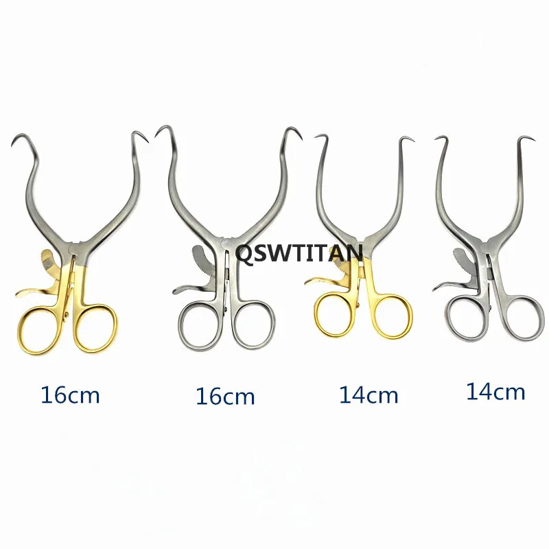 Weitlaner Retractor Stainless steel Self-Retaining Retractor 14c/16cm 3*4 claws 2 claws Surgical Retractor Instruments