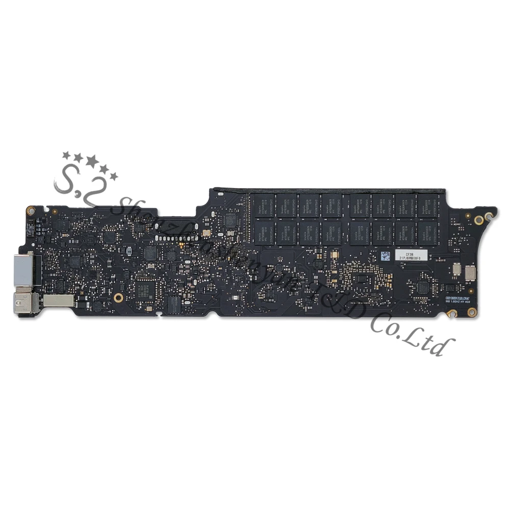 كمبيوتر محمول 11.6 بوصة A1370 لوحة المنطق MC968 MC969 لابل ماك بوك اير A1370 اللوحة الأم 1.6/1.8GHZ 2/4GB 820-3024-B 2011 سنة